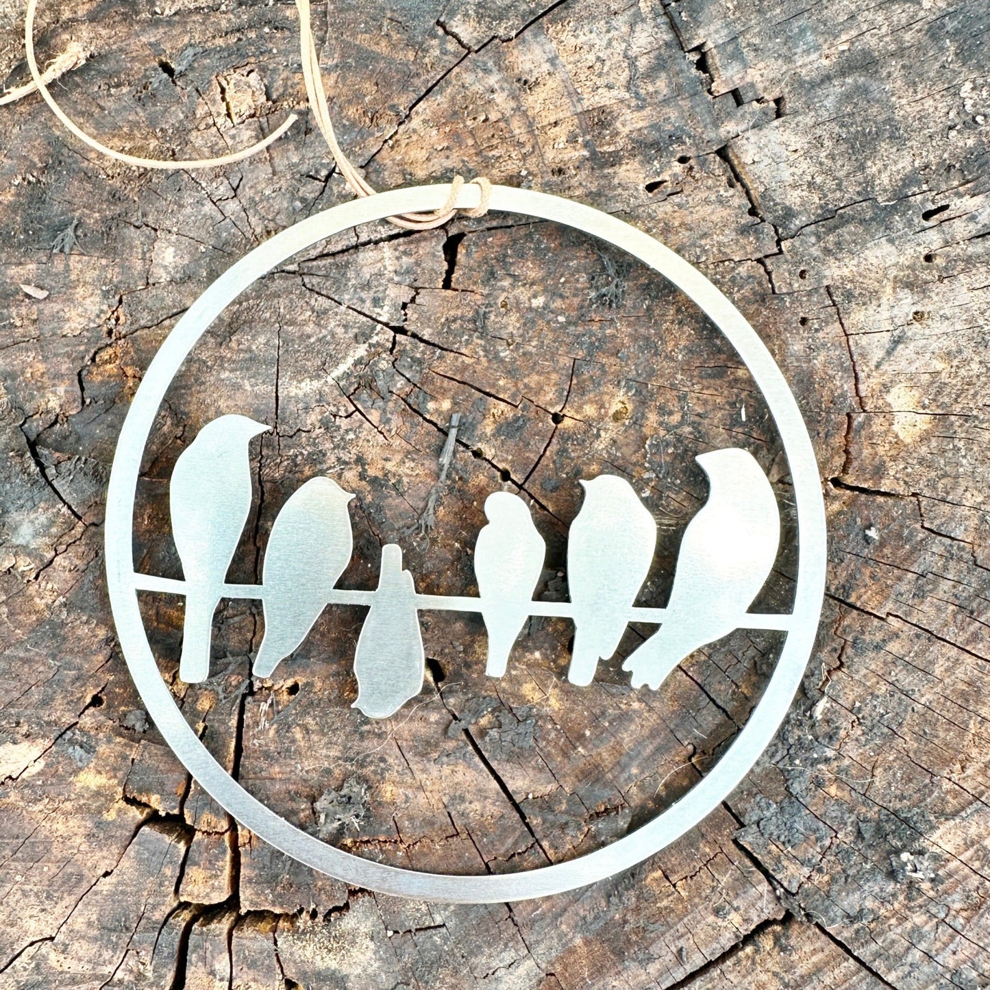 Birds on a wire ornament - Authenticaa