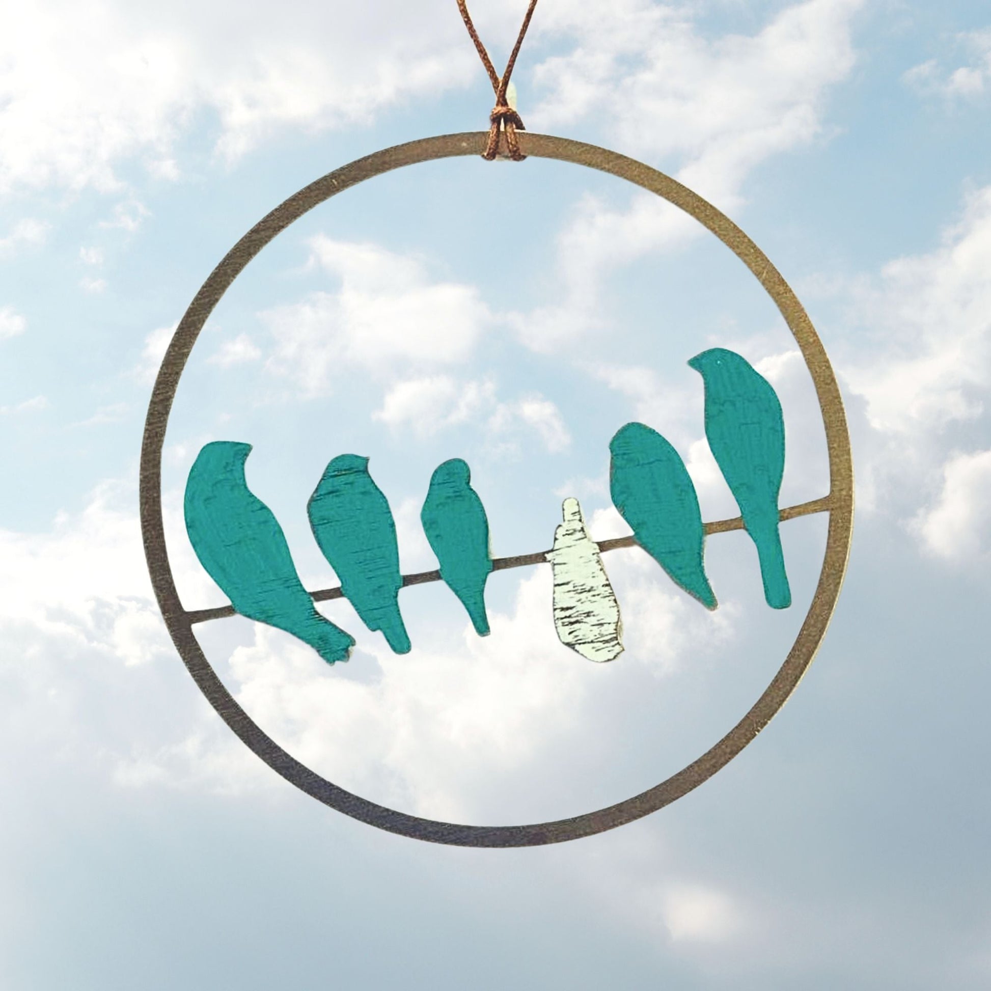 Birds on a wire ornament - Authenticaa