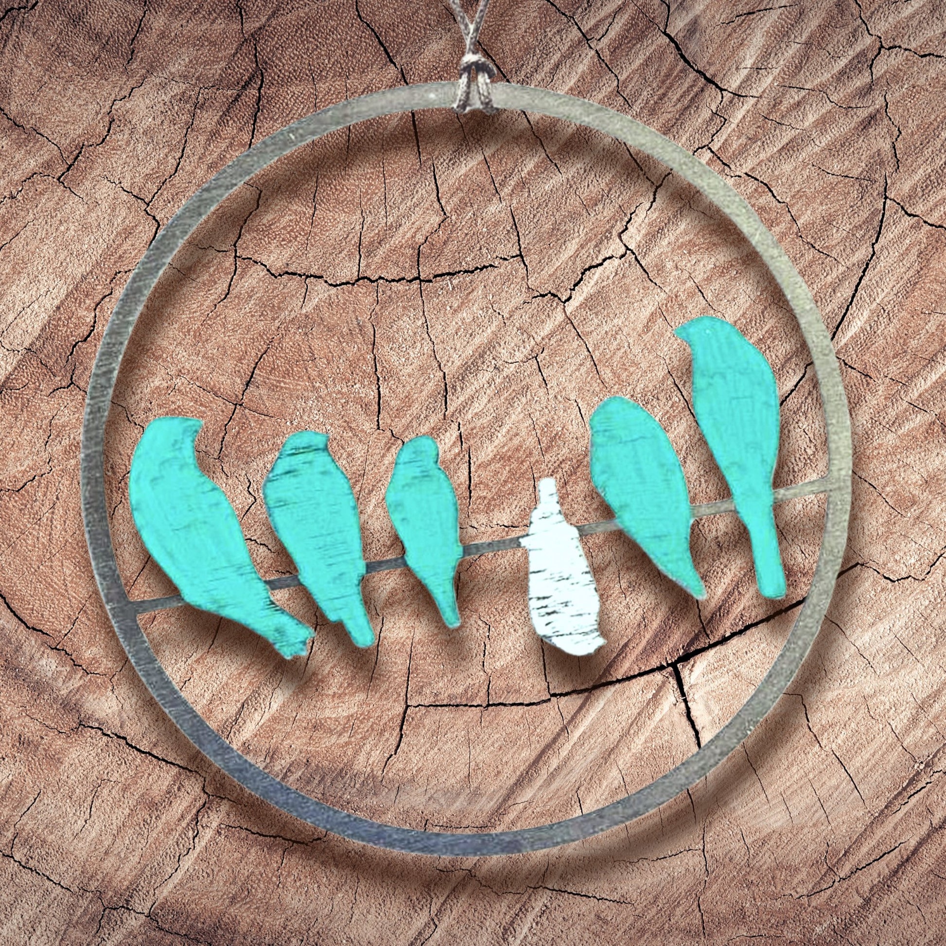 Birds on a wire ornament - Authenticaa