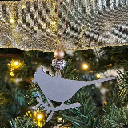 Cardinal on a branch Ornament - Authenticaa