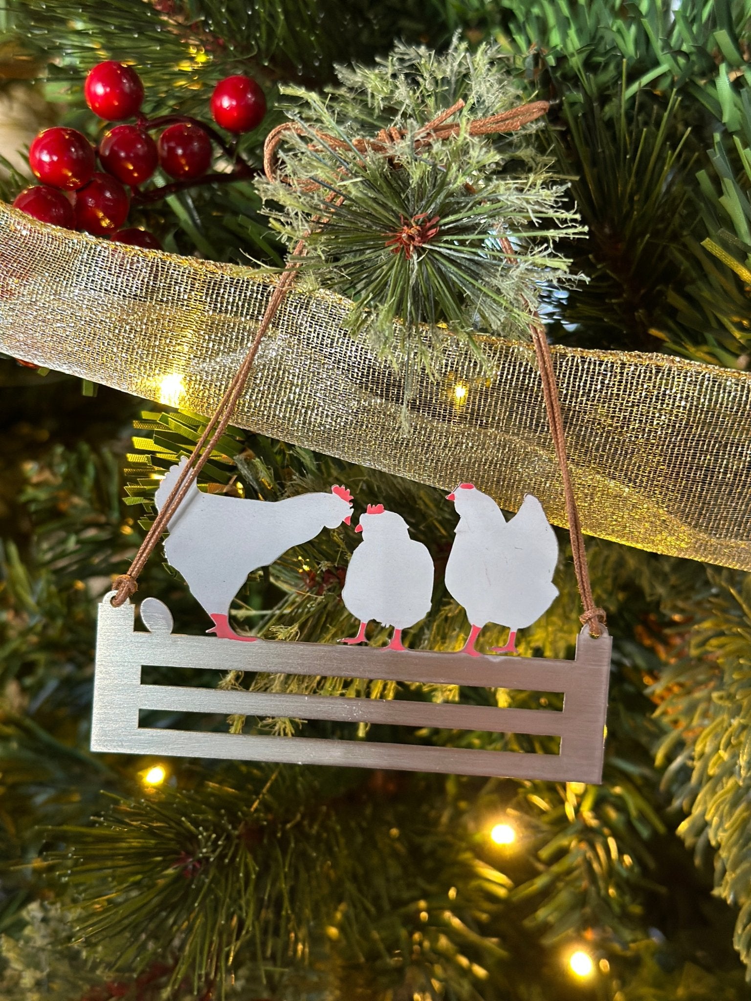 Chicken Ornament - Authenticaa