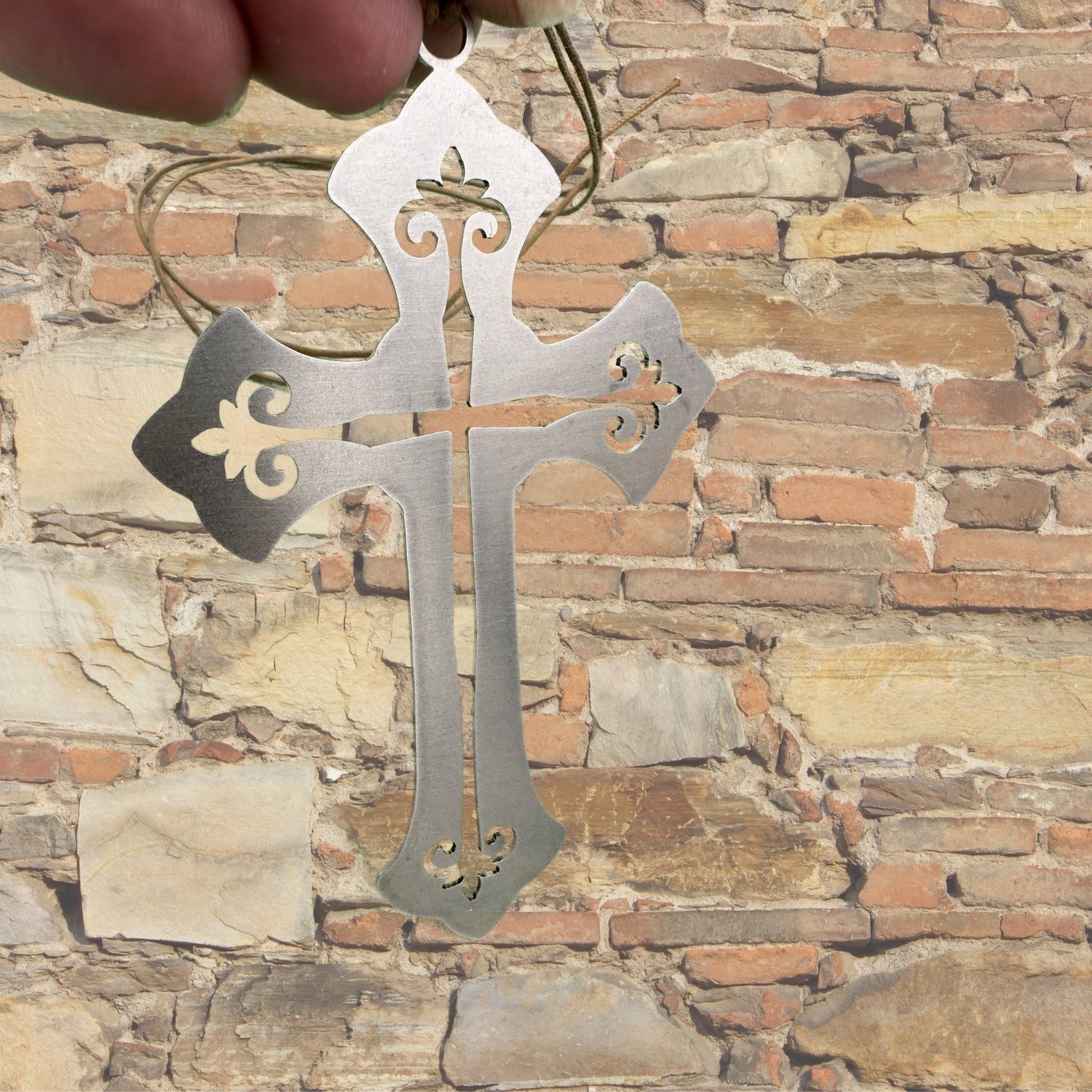 Christian Cross Ornament - Authenticaa