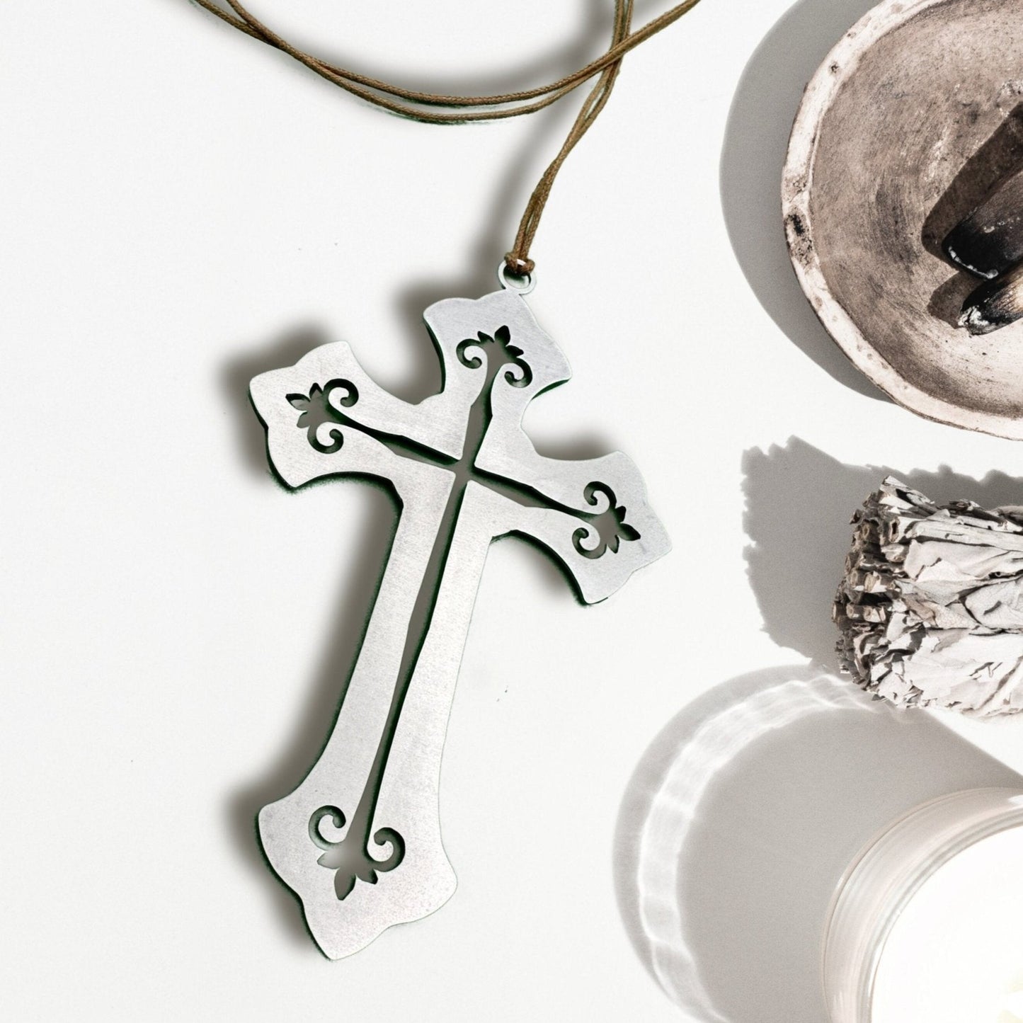 Christian Cross Ornament - Authenticaa