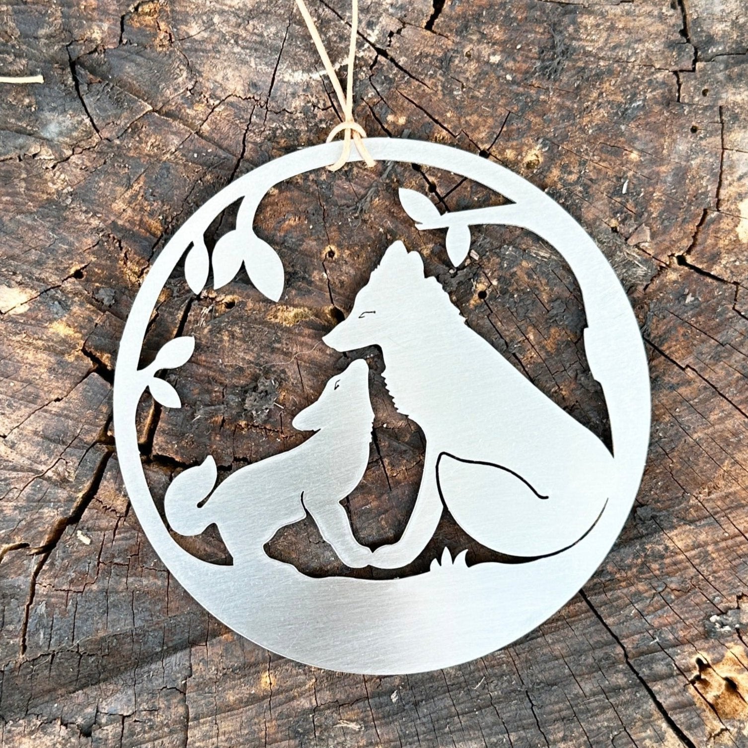 Foxes Ornament - Authenticaa