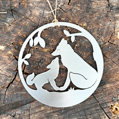 Foxes Ornament - Authenticaa