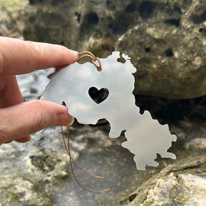 Kurdistan Love Ornament - Authenticaa