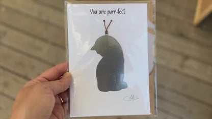 Elegant Cat Ornament