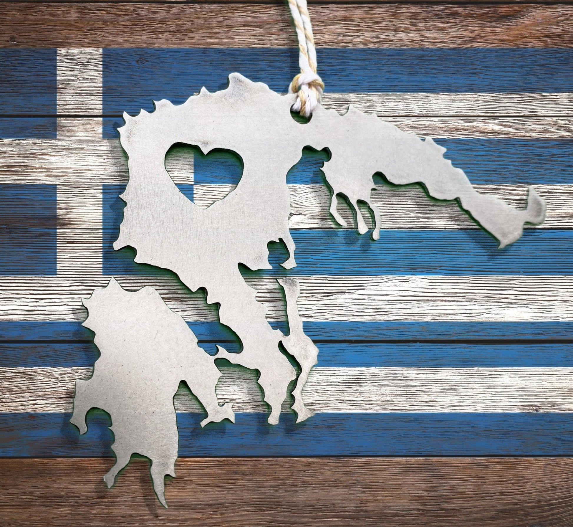 Sunny Greece Ornament - Authenticaa