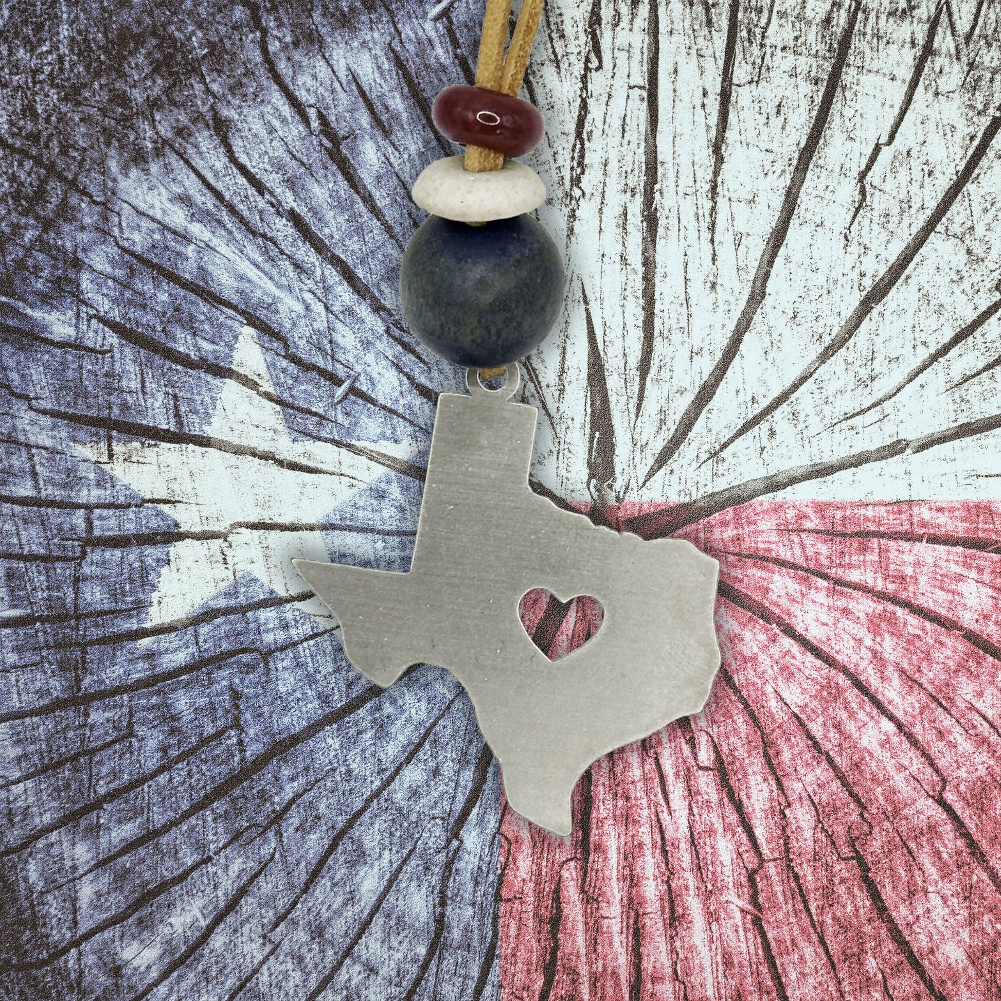 Texas Love Charm with Carnelian Gemstone - Authenticaa