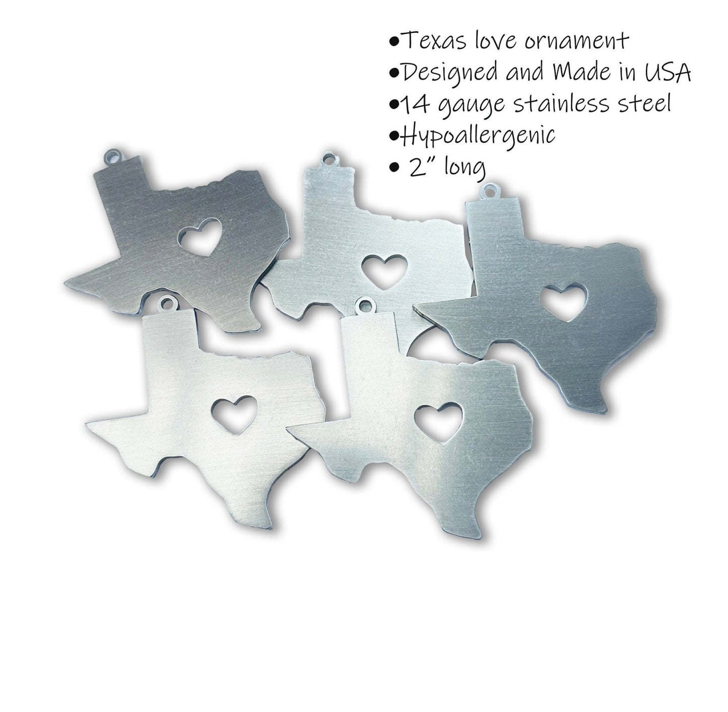 Texas Love DIY Charm - Authenticaa
