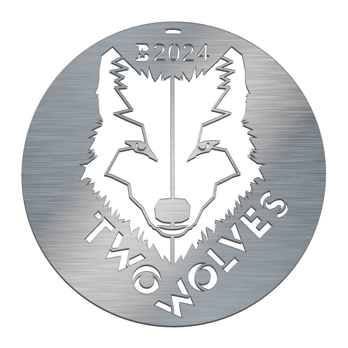 Two Wolves Ornament - Authenticaa