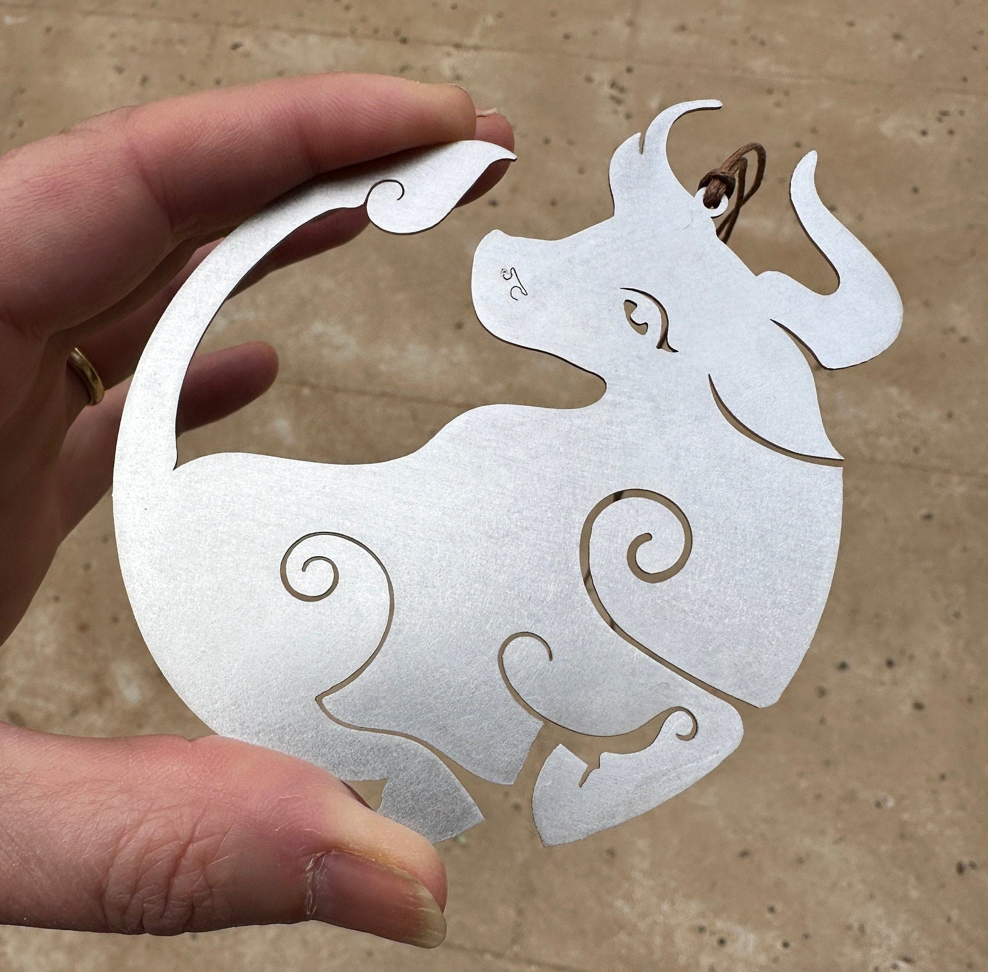 Year of the Ox ornament - Authenticaa